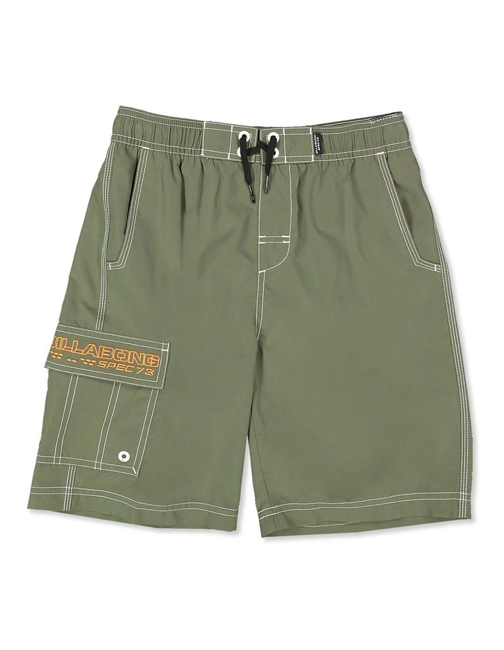 Throw On Boardshorts in Cypress Green image 1