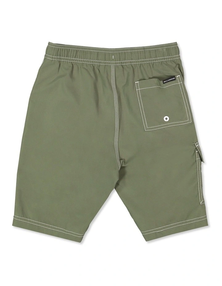 Throw On Boardshorts in Cypress Green image 2