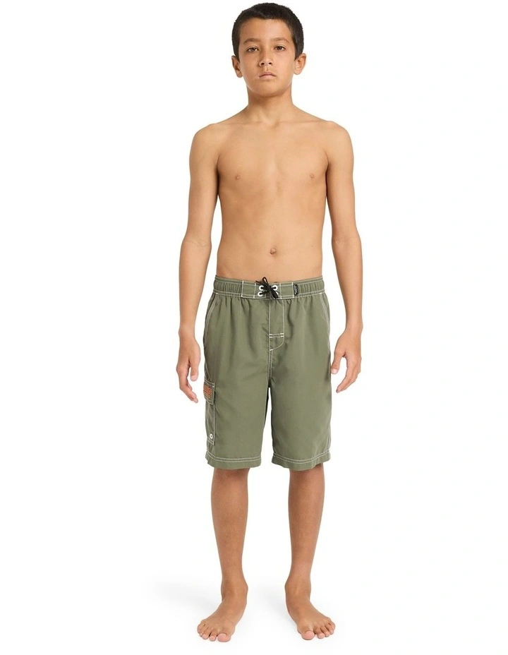 Throw On Boardshorts in Cypress Green image 3