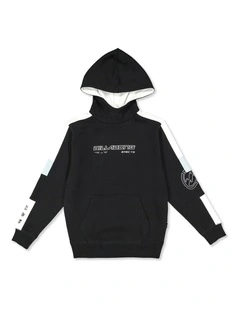 Spec 73 Pullover Hoodie in Black