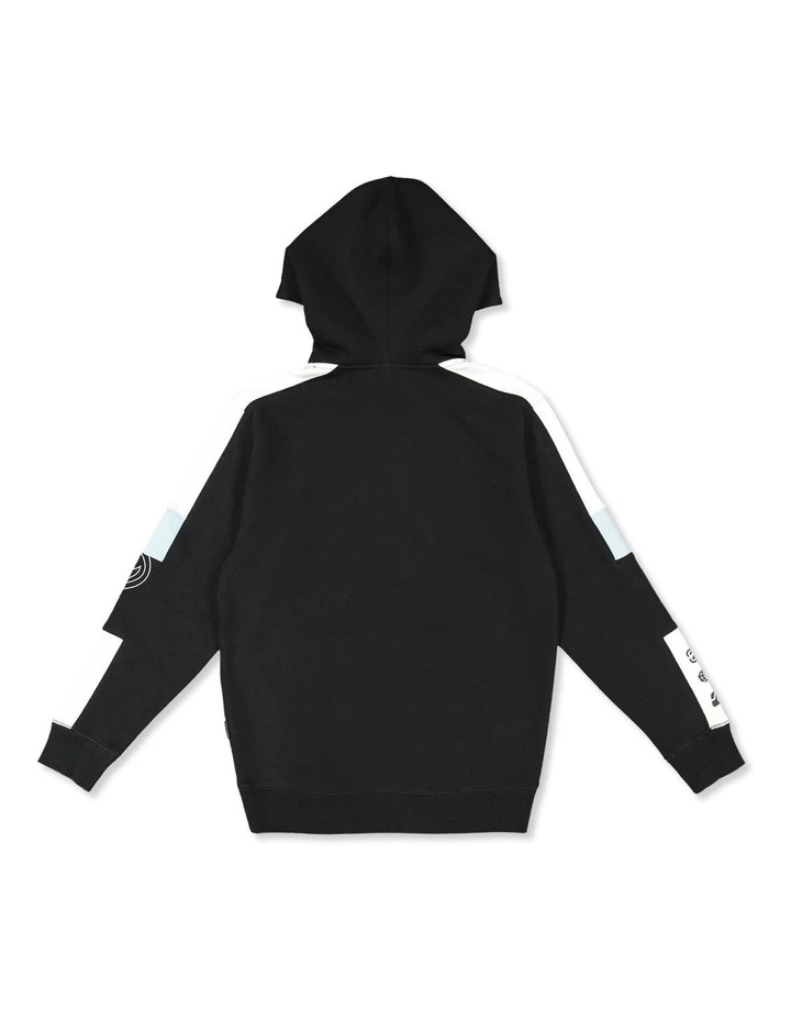 Spec 73 Pullover Hoodie in Black image 2