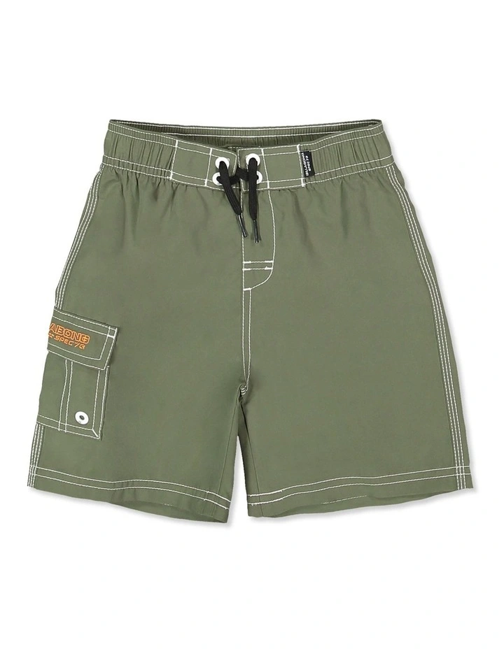 Throw On Boardshorts in Cypress Green image 1