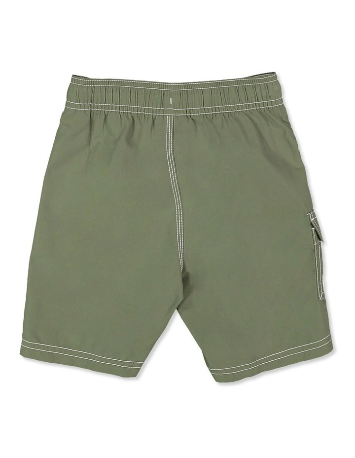 Throw On Boardshorts in Cypress Green image 2
