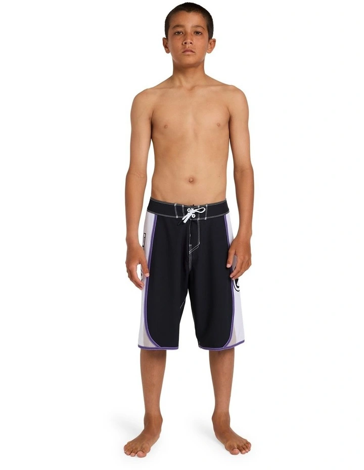 Boys 8-16 Boys Spec Dbah 19 Boardshorts In Black image 5