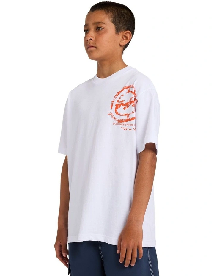 Boys 8-16 Boys Spec Blast T-Shirt White image 3