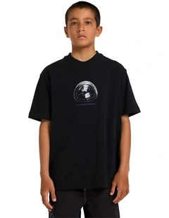 Boys 8-16 Boys Spec Metal T-Shirt Black