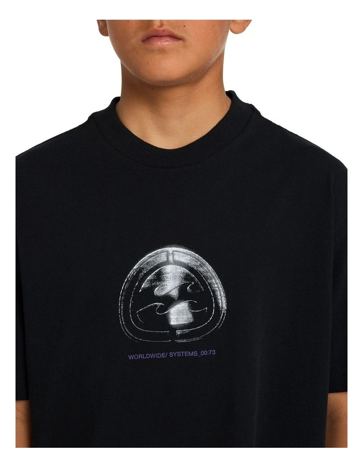 Boys 8-16 Boys Spec Metal T-Shirt Black image 4