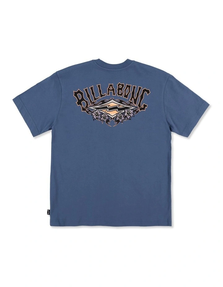 Boys 8-16 Boys Arch Biscus T-Shirt China Blue image 2