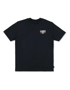 Boys 8-16 Boys Heritage Arch T-Shirt Black