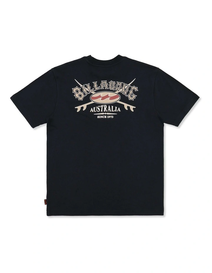 Boys 8-16 Boys Heritage Arch T-Shirt Black image 2