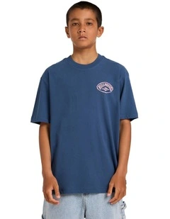 Boys 8-16 Boys Reverse T-Shirt in Dark Denim