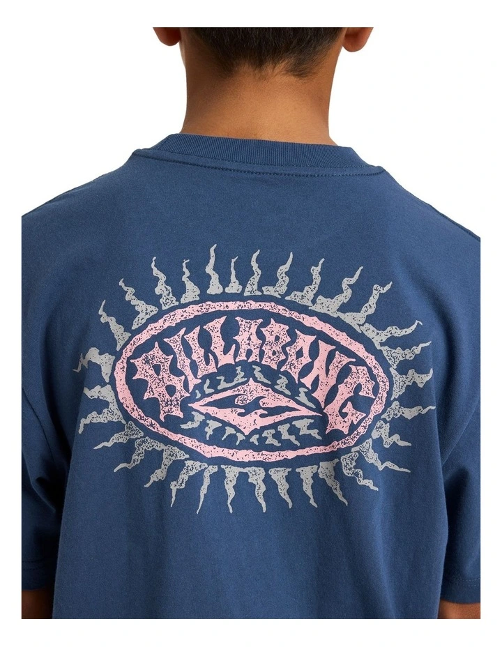 Boys 8-16 Boys Reverse T-Shirt in Dark Denim image 4