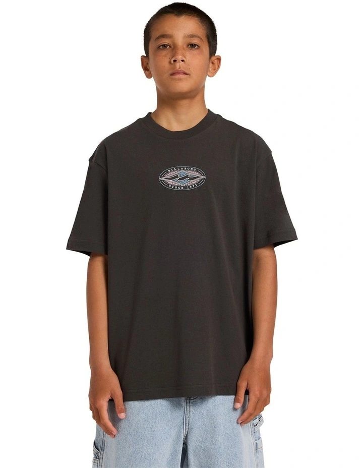 Boys 8-16 Boys Rotor Diamond T-Shirt in Raven image 1