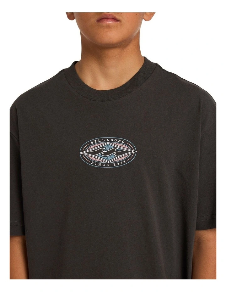 Boys 8-16 Boys Rotor Diamond T-Shirt in Raven image 4