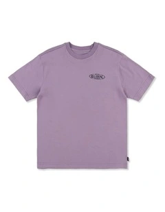 Boys 8-16 Boys Hollow Pill T-Shirt Purple Ash