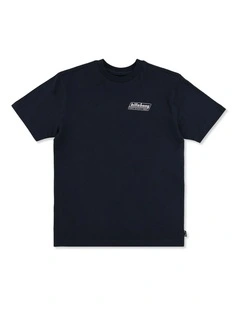 Boys 8-16 Boys Walled T-Shirt Navy