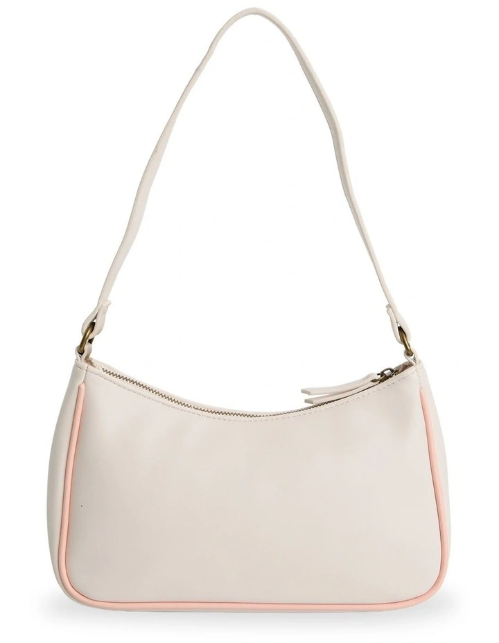 Hibiscus Haze Shoulder Bag in Salt Crystal image 2