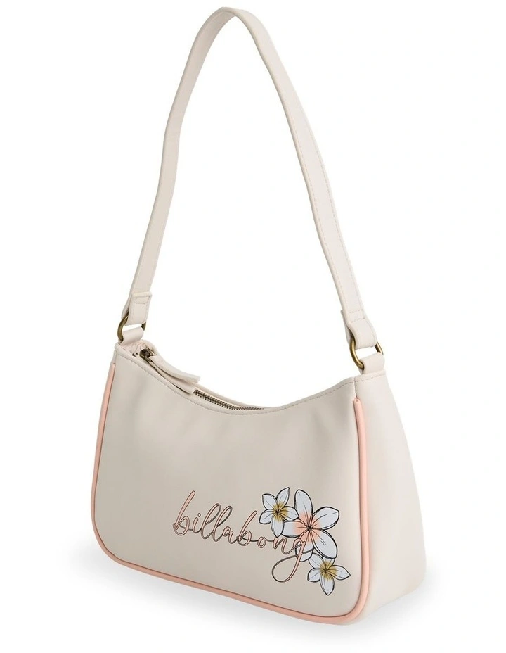 Hibiscus Haze Shoulder Bag in Salt Crystal image 3