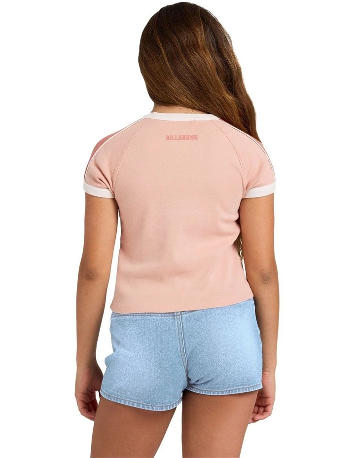 Girls 6-16 Shoreline Club T-Shirt Dusty Rose image 2
