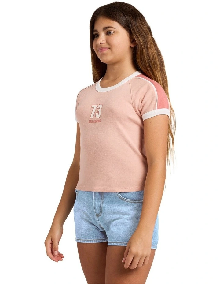 Girls 6-16 Shoreline Club T-Shirt Dusty Rose image 3