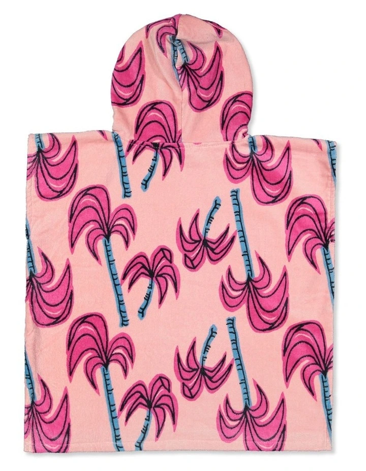 Toddler Island Bloom Hooded Towel Magnolia image 2