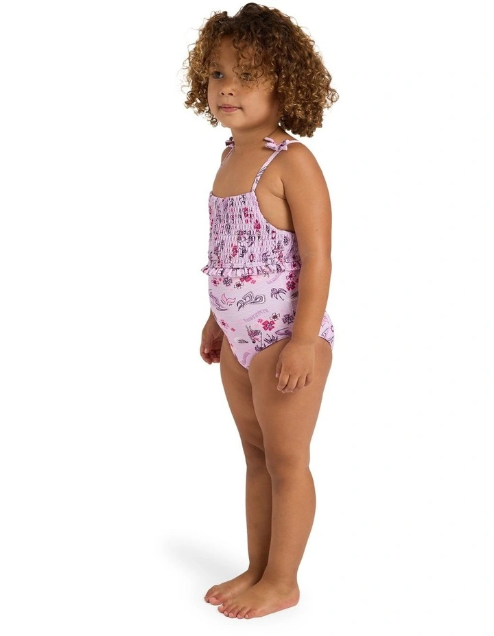 Girls 0-5 Hula Haze One Piece Swimsuit Orchid image 3