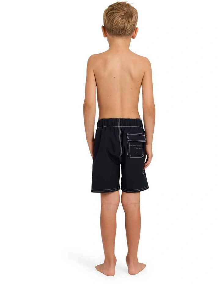 Boys 2-7 Groms Spec Pulse OG 13 Boardshorts in Black image 2