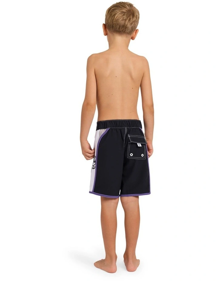 Boys 2-7 Groms Spec Dbah Bio Wave Pro 13 Boardshorts in Black image 2