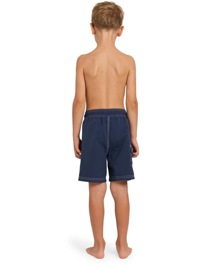 Boys 2-7 Groms Throw On 13 Boardshorts Dusty in indigo image 2