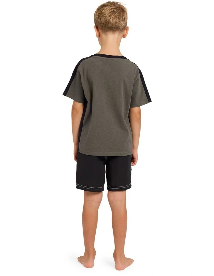 Boys 2-7 Groms Spec Iconic T-Shirt Forest image 2