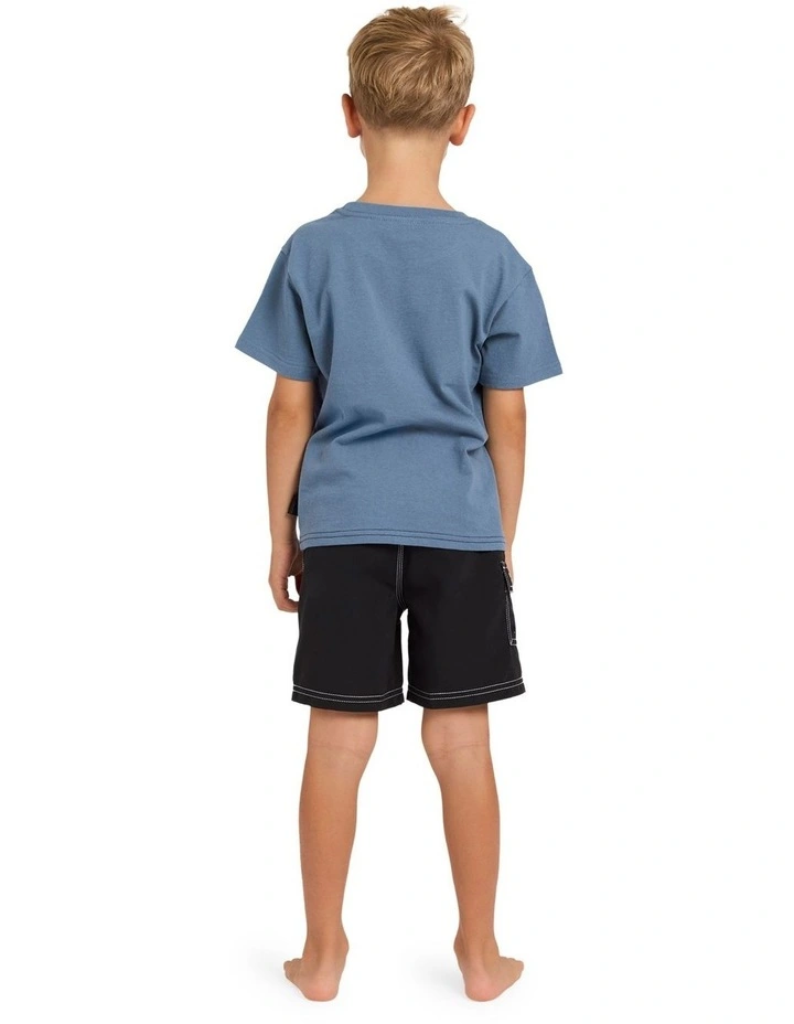 Boys 2-7 Groms Spec Legacy T-Shirt Cloud in Blue image 2