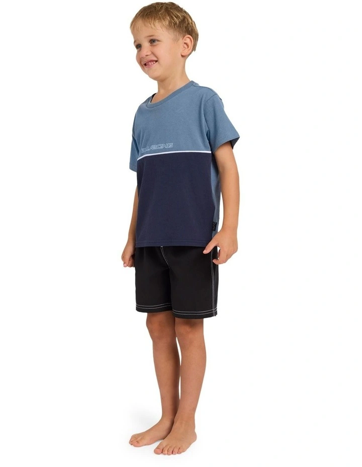 Boys 2-7 Groms Spec Legacy T-Shirt Cloud in Blue image 3