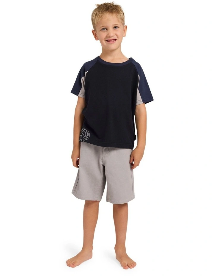 Boys 2-7 Groms Spec Systems T-Shirt in Black image 1