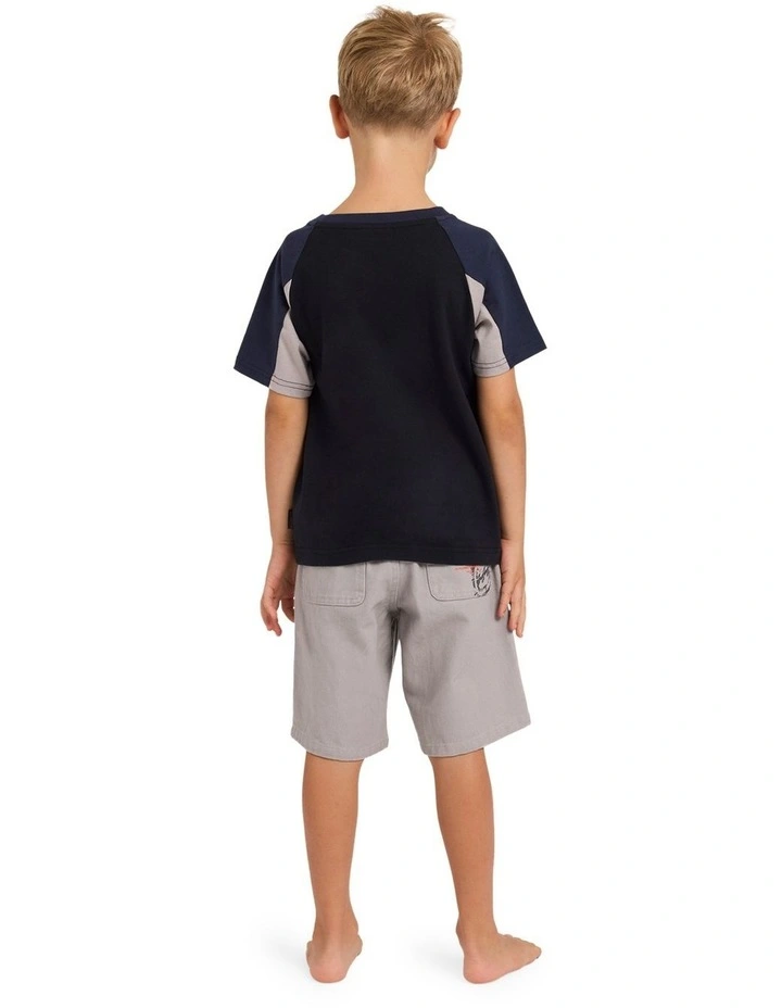 Boys 2-7 Groms Spec Systems T-Shirt in Black image 2