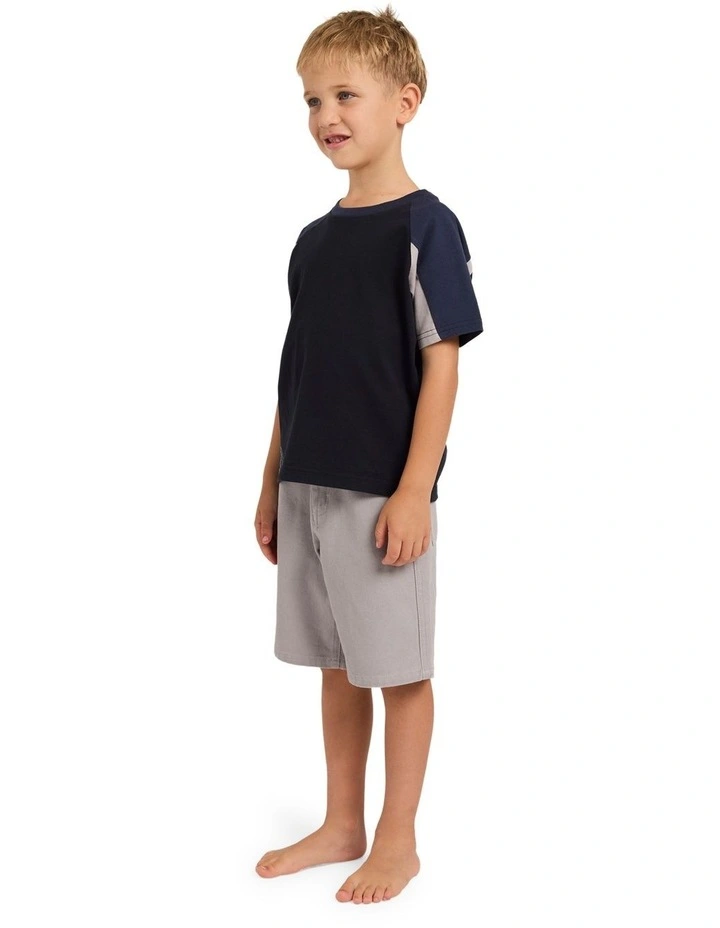 Boys 2-7 Groms Spec Systems T-Shirt in Black image 3