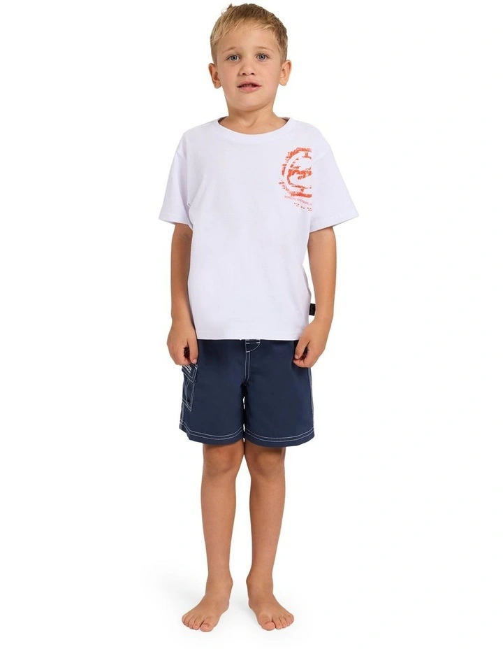 Boys 2-7 Groms Spec Blast T-Shirt in White image 1