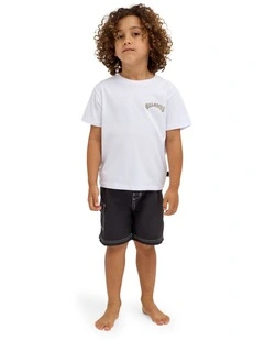 Boys 2-7 Groms R U Down T-Shirt in White