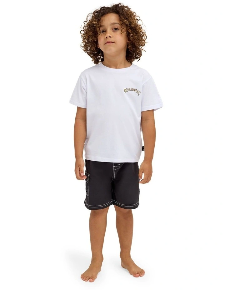 Boys 2-7 Groms R U Down T-Shirt in White image 1