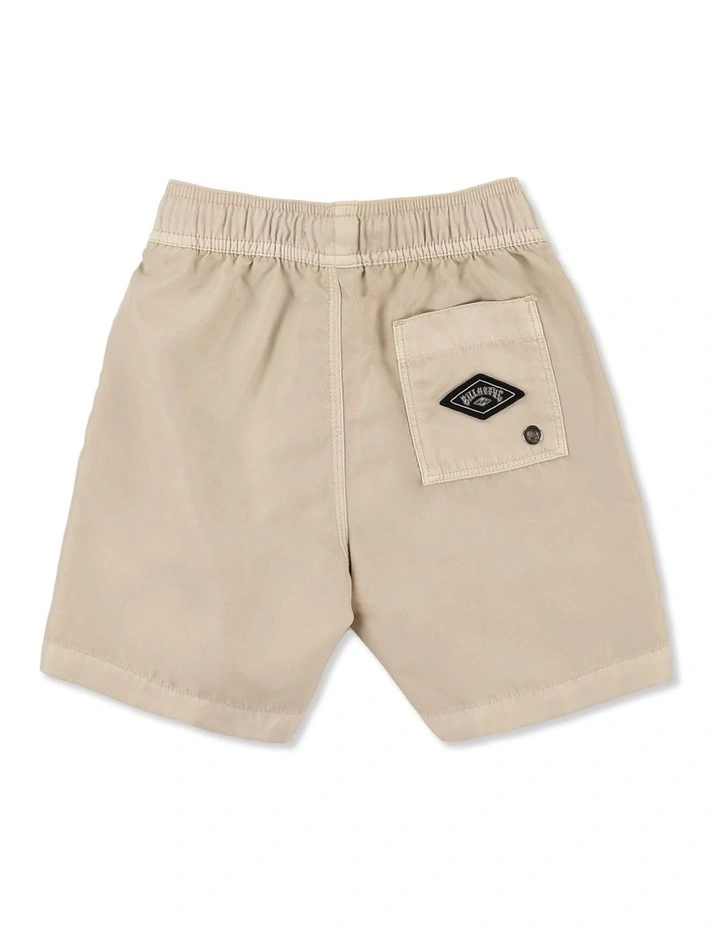Boys 2-7 All Day Ovd Layback 17 Inch Boardshorts in Chino image 2