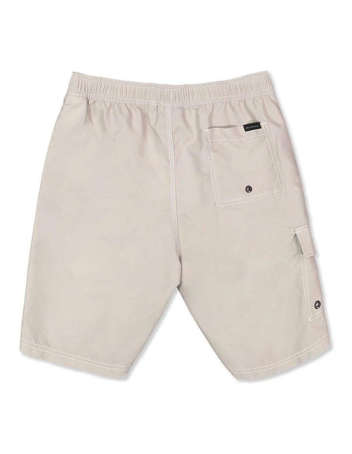 Boys 8-16 Throw On 18 Inch Boardshorts In Ash image 2