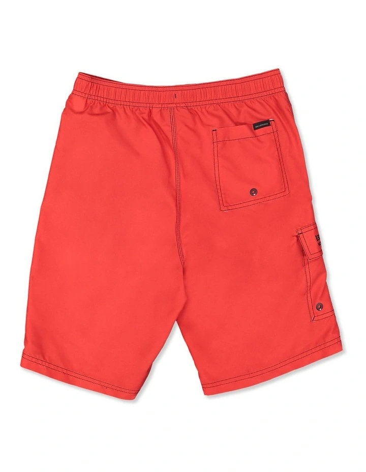 Boys 8-16 Throw On 18 Inch Boardshorts In Red Core image 2