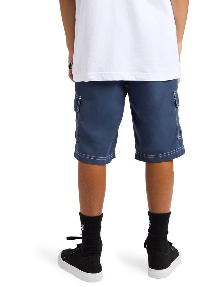 Boys 8-16 Throw On 3.0 19 Inch Boardshorts In Dusty Indigo image 2