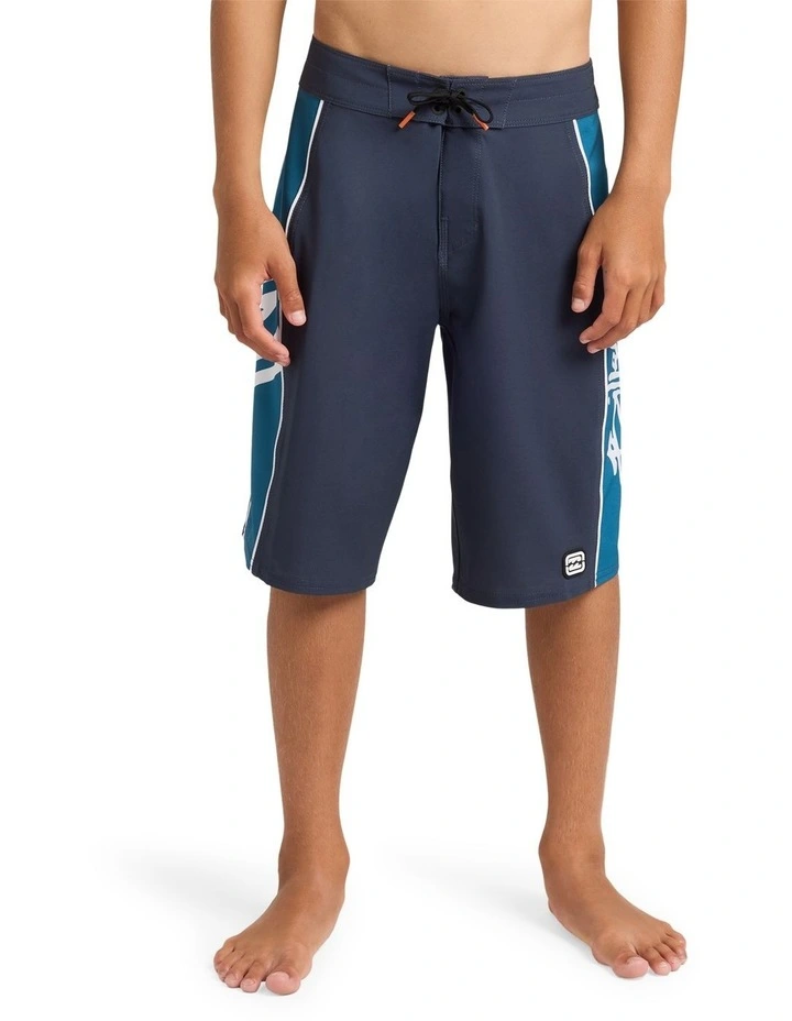 Boys 8-16 D Bah 2.0 Pro 19 Inch Boardshorts In Aged Indigo image 1