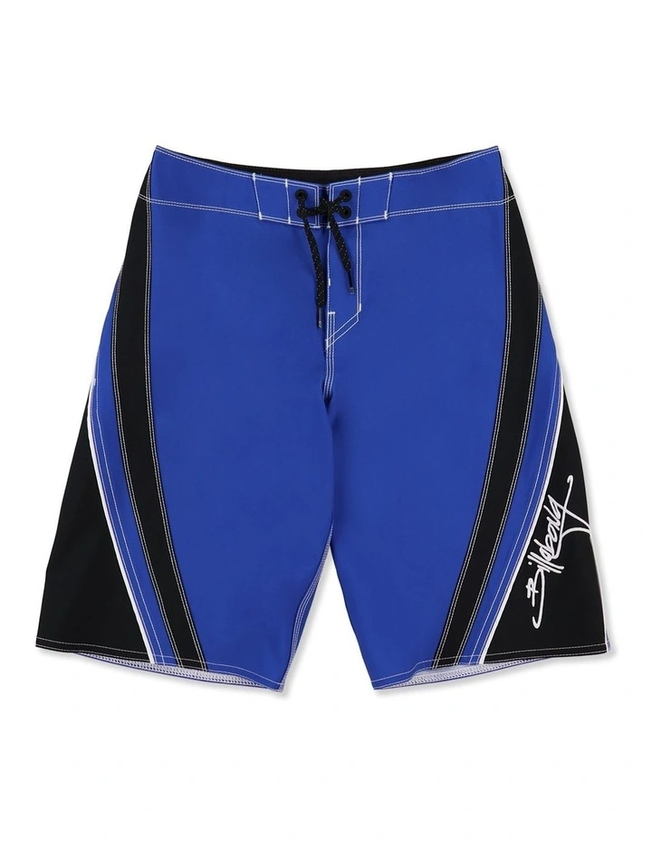 Boys 8-16 Fluid 2K Pro 19 Inch Boardshorts In Classic Blue image 1