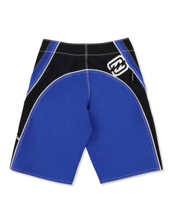 Boys 8-16 Fluid 2K Pro 19 Inch Boardshorts In Classic Blue image 2