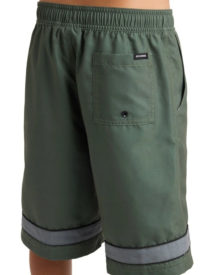Boys 8-16 Throw On 2.0 19 Inch Boardshorts In Dirty Olive image 4