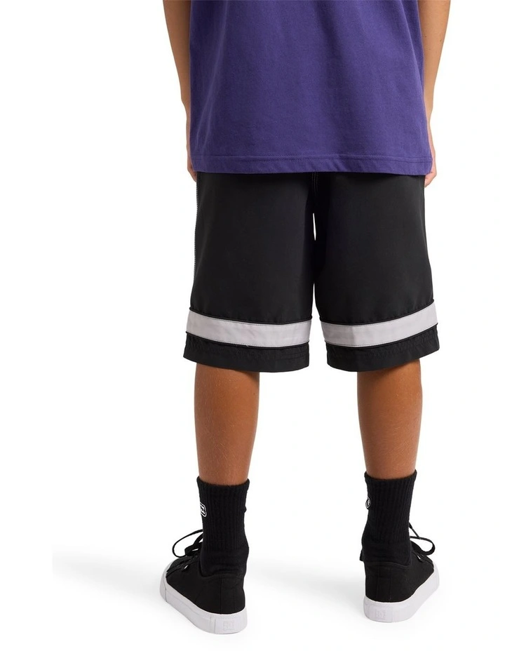 Boys 8-16 Throw On 2.0 19 Inch Boardshorts In Off Black image 2