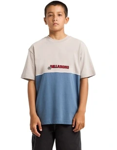Boys 8-16 Spec 73 Legacy T-Shirt In Ash