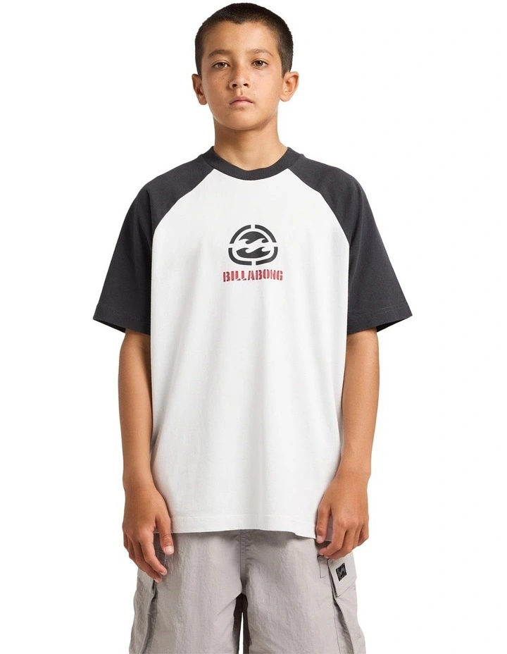 Boys 8-16 Spec 73 Raglan T-Shirt In Fog image 1