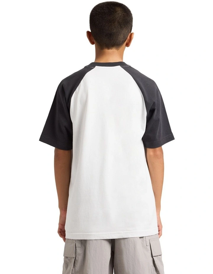 Boys 8-16 Spec 73 Raglan T-Shirt In Fog image 2